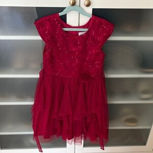 Jona Michelle Vibrant Red Dress